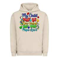 Pigment French Oak my child may be non verbal but this papa ain't Urban Hoodie - LillyAllenDesigns