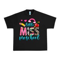 Black little miss preschool Urban Heavy Tee - NancyCooperArtShop