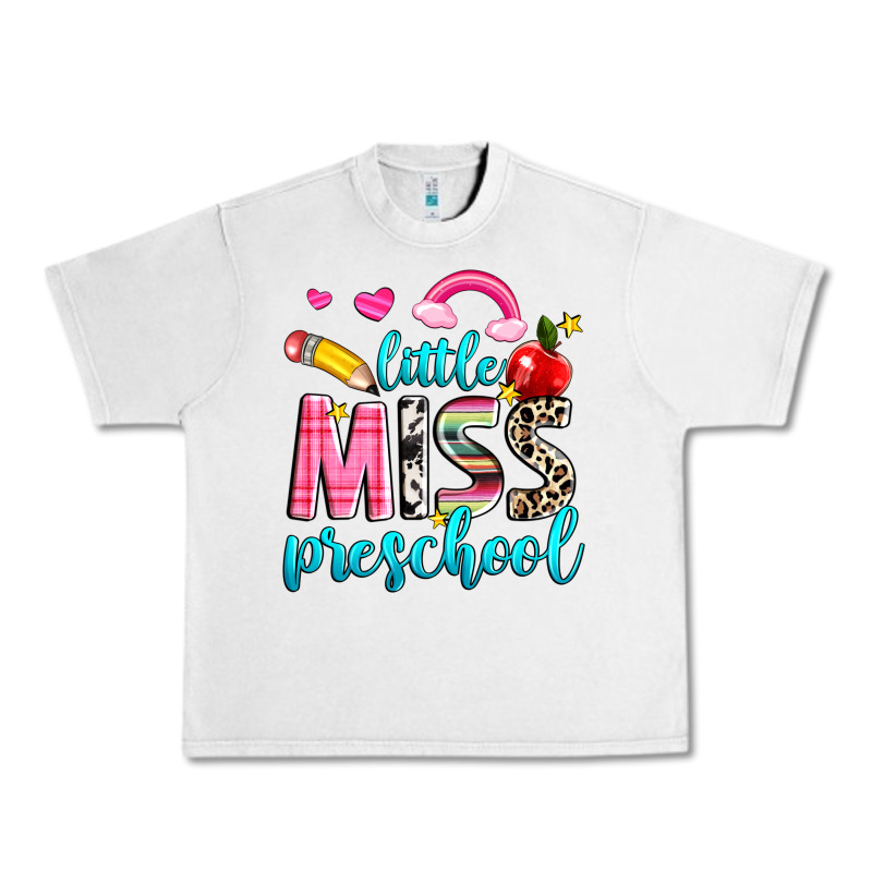Little Miss Preschool Urban Heavy Tee by NancyCooperArtShop | Teevron