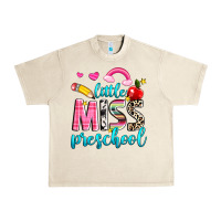 Sandshell little miss preschool Urban Heavy Tee - NancyCooperArtShop