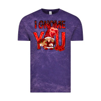Cloud Purple i gnome you with roses Vintage Tee - NancyCooperArtShop