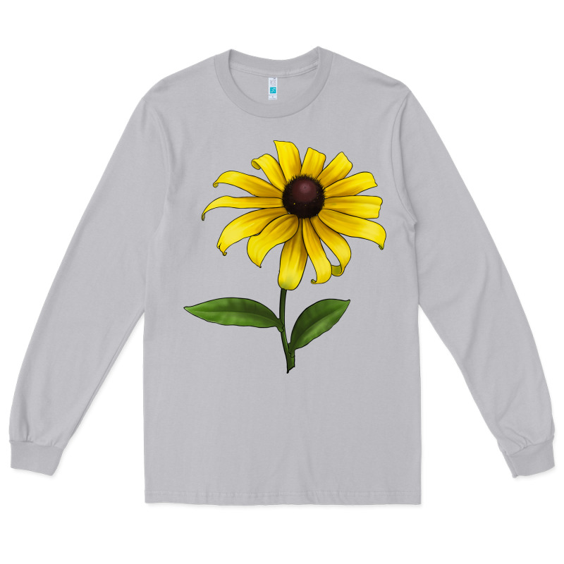 Black Eyed Susan Flower Long Sleeve Tee by LillyAllenDesigns | Teevron