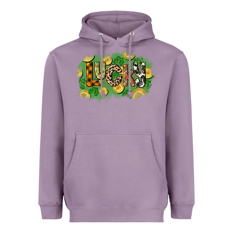 Western Lucky St. Patrick's Day Heavyweight Hoodie by CowGirlArtShop | Teevron