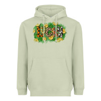 Matcha Western lucky St. Patrick's Day Heavyweight Hoodie - CowGirlArtShop