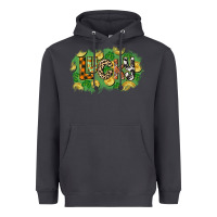 Smoke Western lucky St. Patrick's Day Heavyweight Hoodie - CowGirlArtShop