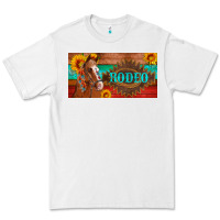 White aztec horse cactus and sunflowers license plate template Premium Tee - Artiststas