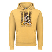 Vintage Mustard dead inside boujee outside Vintage Hoodie - MaliasSmallBusiness