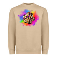 Pride Dog Paw Heavyweight Sweatshirt | Teevron