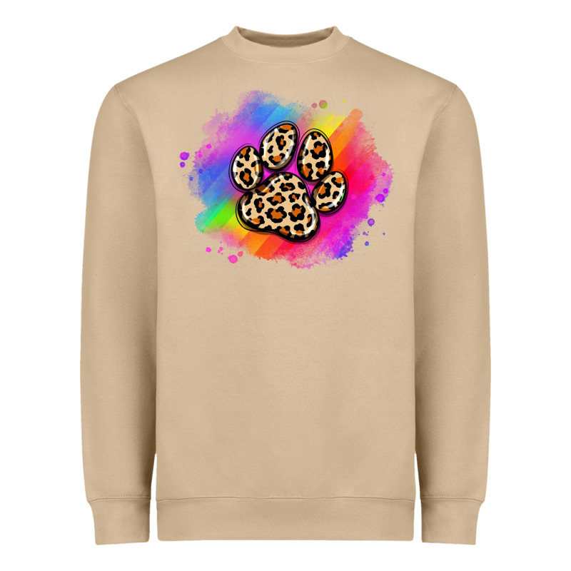 Pride Dog Paw Heavyweight Sweatshirt by Artiststas | Teevron
