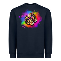 Navy pride dog paw Heavyweight Sweatshirt - Artiststas