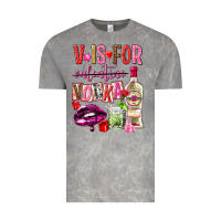 Cloud Rock v is for vodka Vintage Tee - NancyCooperArtShop