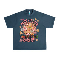 Midnight Navy mrs claus gingerbread bakery Urban Heavy Tee - MaliasSmallBusiness