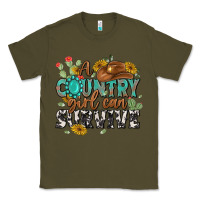 Army Green a country girl can survive Classic Tee - MaliasSmallBusiness