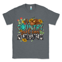 Charcoal Heather a country girl can survive Classic Tee - MaliasSmallBusiness