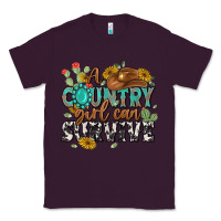 Plum a country girl can survive Classic Tee - MaliasSmallBusiness