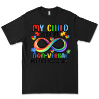 Black my child may be non verbal but this mama ain's Premium Tee - JahusDesignShop