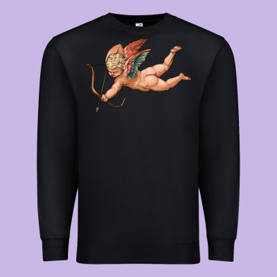 Cupid Olivia Premium Sweatshirt Designed By Oliviacreatesart