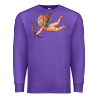 Purple cupid olivia Premium Sweatshirt - OliviaCreatesArt