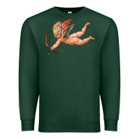 Sports Green cupid olivia Premium Sweatshirt - OliviaCreatesArt