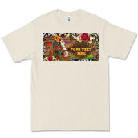 Bone (preview)western turquoise gemstone horse cowhide leopard floral backg Premium Tee - Artiststas