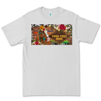 (preview)western Turquoise Gemstone Horse Cowhide Leopard Floral Backg Premium Tee | Teevron