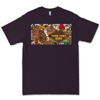 Plum (preview)western turquoise gemstone horse cowhide leopard floral backg Premium Tee - Artiststas