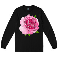 Black All Dressed Up Rose Long Sleeve Tee - LillyAllenDesigns