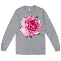 Heather Grey All Dressed Up Rose Long Sleeve Tee - LillyAllenDesigns