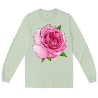 Matcha All Dressed Up Rose Long Sleeve Tee - LillyAllenDesigns
