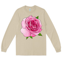 Mushroom All Dressed Up Rose Long Sleeve Tee - LillyAllenDesigns