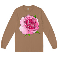 Toasted Coconut All Dressed Up Rose Long Sleeve Tee - LillyAllenDesigns