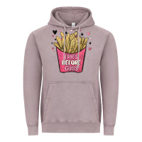 Vintage Zinc fries before guys Vintage Hoodie - MaliasSmallBusiness