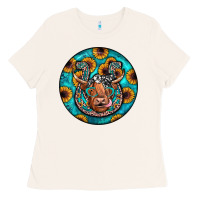 Bone horseshoe circle Ladies Tee - JahusDesignShop