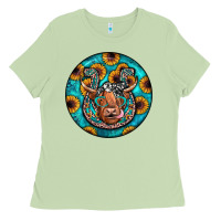 Matcha horseshoe circle Ladies Tee - JahusDesignShop