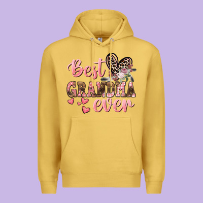 Best Grandma Ever Mother's Day Premium Hoodie Designed By Cowgirlartshop