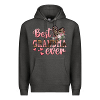 Charcoal Heather Best Grandma ever Mother's Day Premium Hoodie - CowGirlArtShop