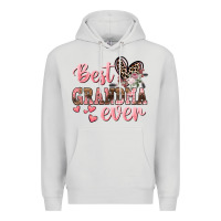 Dove Grey Best Grandma ever Mother's Day Premium Hoodie - CowGirlArtShop