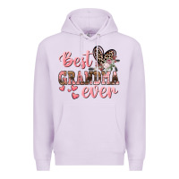 Lilac Best Grandma ever Mother's Day Premium Hoodie - CowGirlArtShop