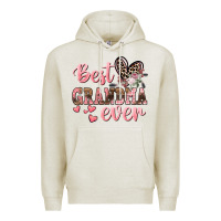 Oatmeal Heather Best Grandma ever Mother's Day Premium Hoodie - CowGirlArtShop