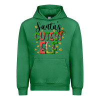 Emerald santas cutest elf Urban Hoodie - CowhideDigitalArt