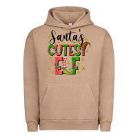 Pigment Burro santas cutest elf Urban Hoodie - CowhideDigitalArt