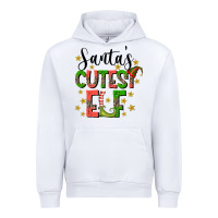 White santas cutest elf Urban Hoodie - CowhideDigitalArt