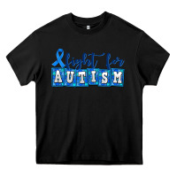 Black fight for autism Heavy Core Tee - AdoDesignShop