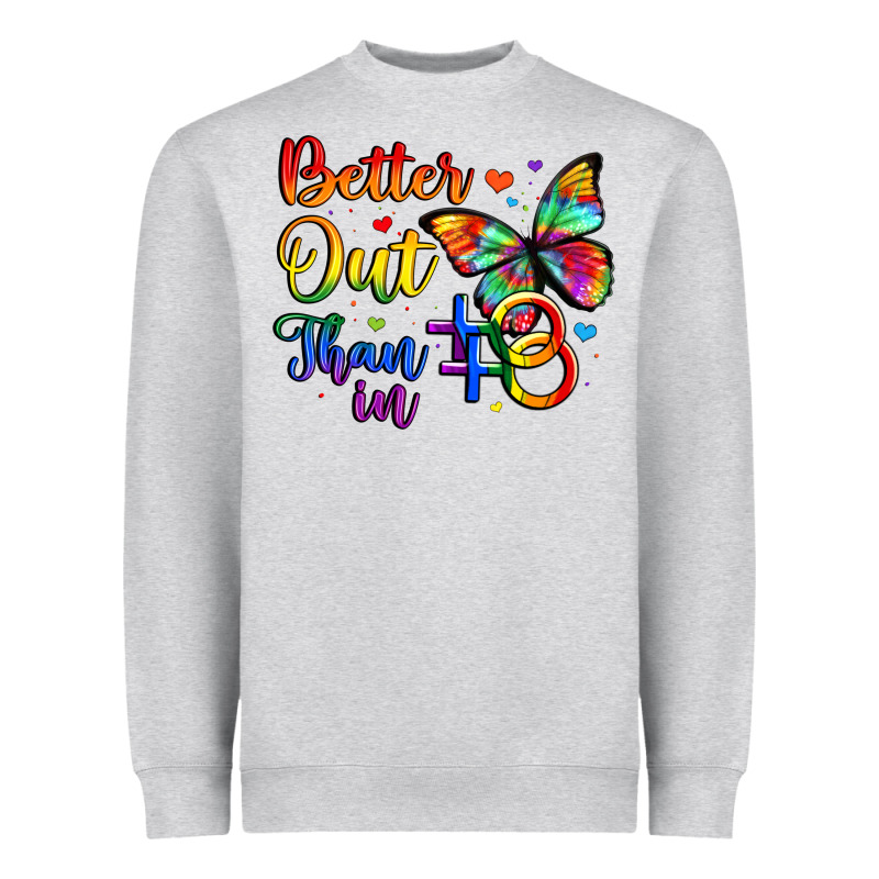 Better Out Than In Heavyweight Sweatshirt by Artiststas | Teevron