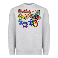 Heather Grey better out than in Heavyweight Sweatshirt - Artiststas