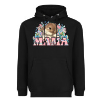 Black Easter Bunny Mama  mother's day Heavyweight Hoodie - HowdyJamesFarm