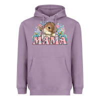 Lavender Easter Bunny Mama  mother's day Heavyweight Hoodie - HowdyJamesFarm