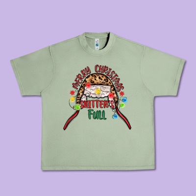 Merry Christmas Shitter S Full Urban Heavy Tee Designed By Maliassmallbusiness