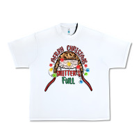 White merry christmas shitter s full Urban Heavy Tee - MaliasSmallBusiness