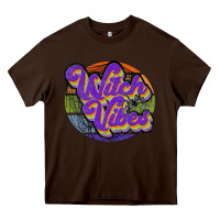 Chocolate Brown witch vibes Heavy Core Tee - JahusDesignShop